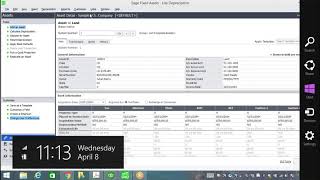 Sage Fixed Assets Lite Demo
