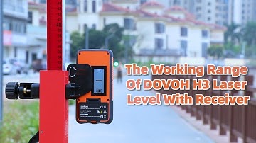INSANE 400ft Range! Testing the DR1 Receiver with H3-360G Laser Level in Pulse Mode #laserlevel