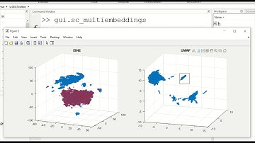 scGEAToolbox: Multi-dimensional view of tSNE and UMAP embeddings