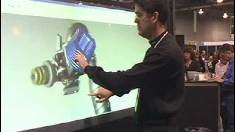 Perceptive Pixel Multi-touch Input Device