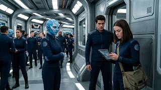The Academy Bully Blocked the Human Girl—Then the Instructor Saw Who She Was | HFY sci-fi tales