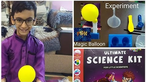Ultimate Science kit Experiments| Einstein Box|Science Experiments/Magic Baloon|Little Scientist