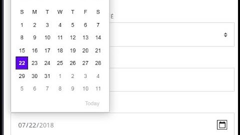 Bootstrap Datepicker  2024