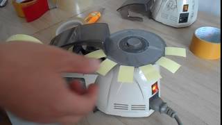 ZCUT-8 automatic BOPP tape dispenser operation demo