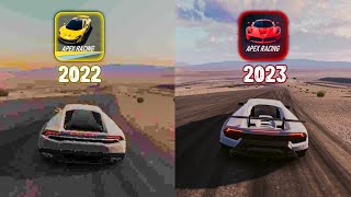 Apex Racing: Then and Now | Game evolution