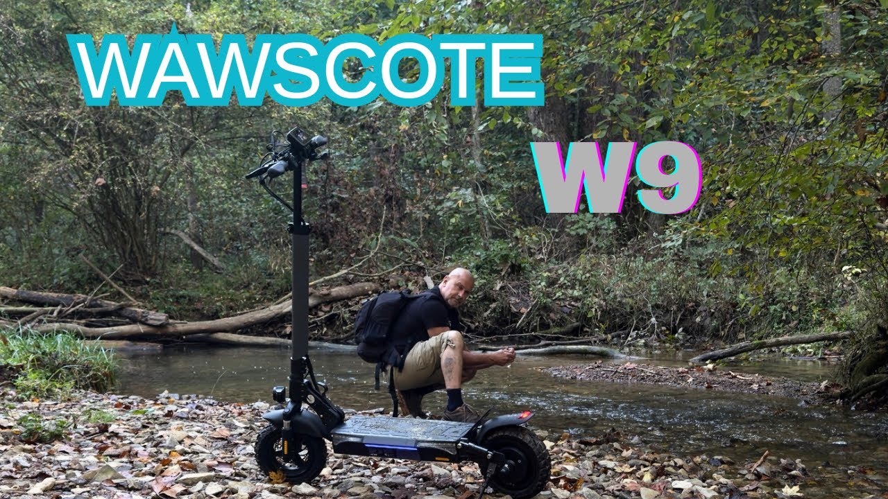 WAWSCOTE W9 — великолепный скутер для любых приключений.