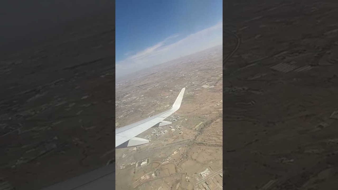 take-off from Abha Regional Airport.          اقلاع من مطار ابها الإقليمي.