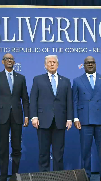 Trump Hails Signing of Rwanda-Congo Peace Deal