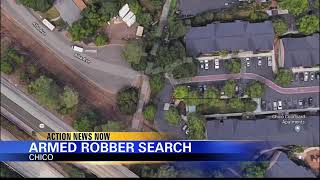 Search for suspect in Chico bike path robbery