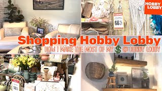 NEW How I Shop Hobby Lobby to Acheive My Design Style | Follow me Around | Hobby Lobby Finds 2023 by Heart & Soul Homes 59 views 9 months ago 18 minutes