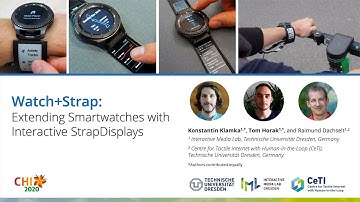 [CHI‘20] Watch+Strap - Talk