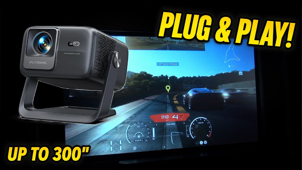 Putrims P66 Projector Review – Just Plug In & Watch! - YouTube