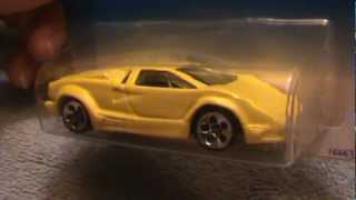 25 Anniversary 1997 first editions series  Lamborghini Countach Hot Wheels