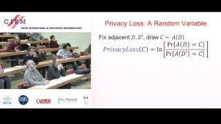 Guy Rothblum  : Privacy and Security via Randomized Methods - 2