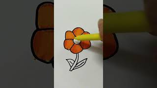 Vẽ Hoa Đơn Giản Cho Bé Ẽ