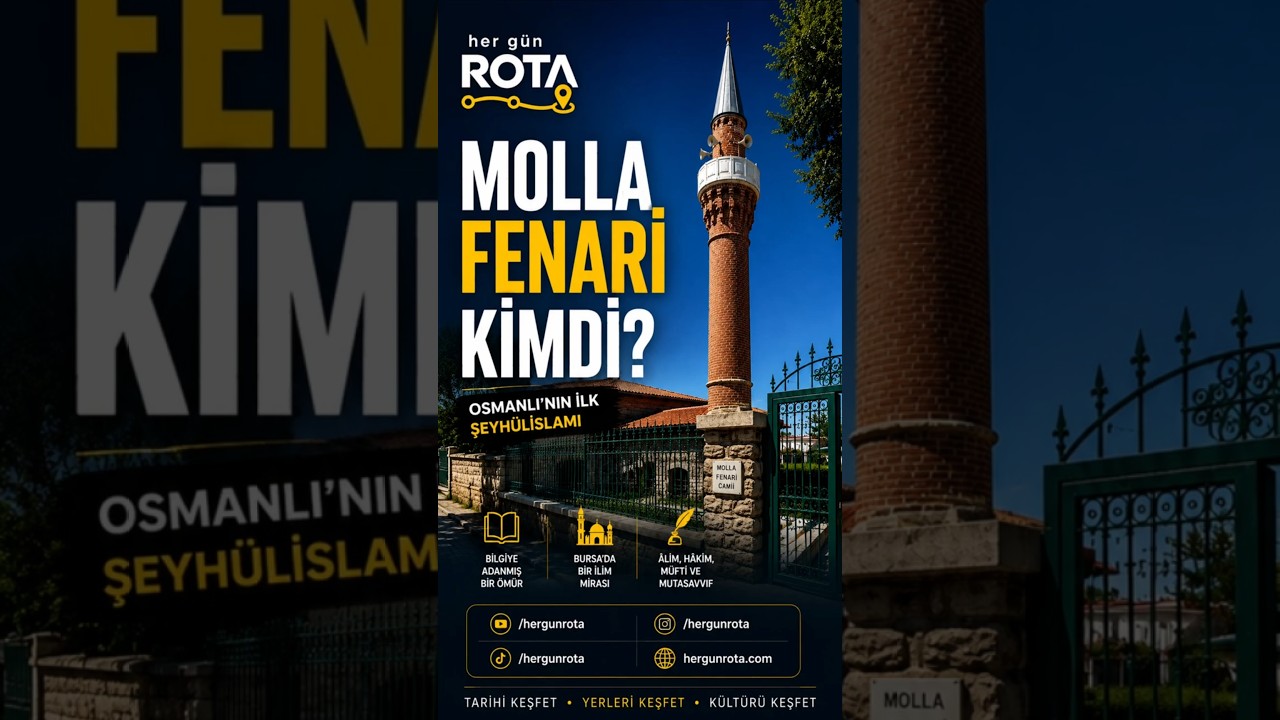 Molla Fenari Kimdi? Osmanlı’nın İlk Şeyhülislamı | Who Was Molla Fenari?