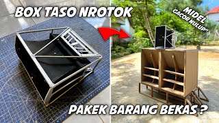THE RESULTS ARE CRAZY‼️ How to make a taso box from used goods NRATAK GACOR