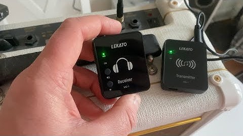 Lekato Wireless Amp Headphone Monitor Transmission System Review & How To Use Guide