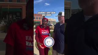 Miss Dorothy Reacts When Asked If Charlie Kirk Is Racist At Texarkana Prayer Rally