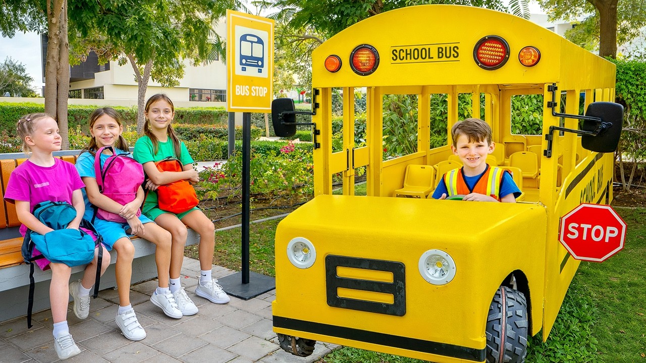 Veiligheid in de schoolbus voor kinderen! 🚌 Leuke lessen voor het nieuwe schooljaar