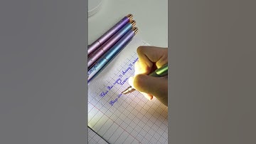 Bút máy xoá được dành cho các bạn học sinh viết bài hằng ngày #butmay #luyenchudep #handwriting