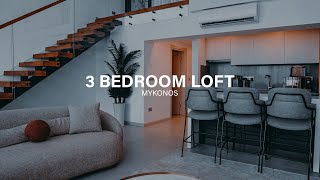 3-Bedroom Private Pool Loft | Mykonos Project