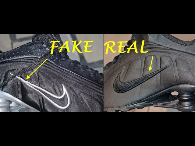 Nike Shox real vs fake. How to spot fake Nike shox R4 in 2022 - YouTube