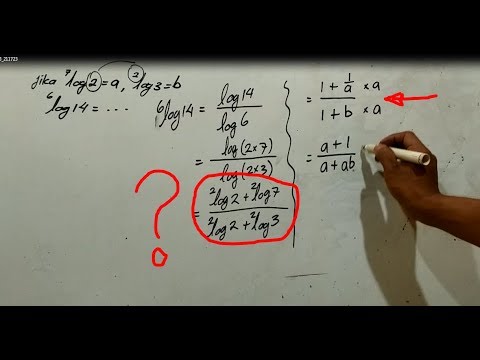 Contoh dan Pembahasan Soal Logaritma Matematika #10 - YouTube