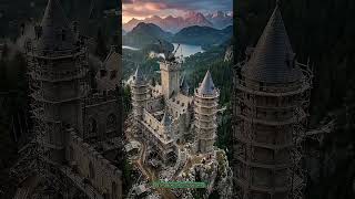King Ludwig's Dream Castle 🌟 #kingludwig #castleconstruction #historiclandmarks #historyfacts