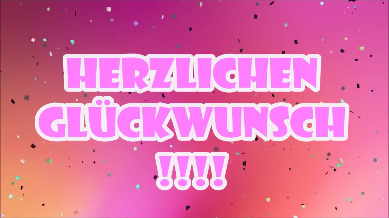 Herzlichen Gluckwunsch Zum Geburtstag 18 Jahre Madchen Youtube