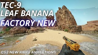 Tec-9 Leaf Banana | CS2 Skin Showcase