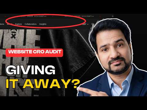 Video thumbnail for the Above Average Clothing CRO Audit teardown