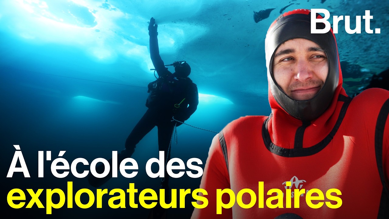 Plongée sous glace, hypothermie, blizzard… Il me prépare à toutes les situations !