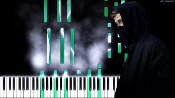 Alan Walker - Avem (The Aviation Theme) | Piano Cover, Tutorial