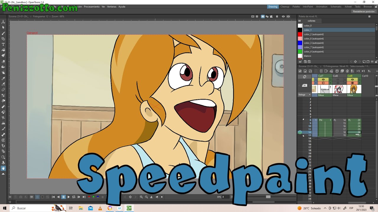 Speedpaint Rotation Speedpaint - animation . take - YouTube