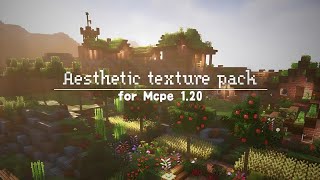 Top 3 aesthetic texture packs for Mcpe/Be 1.20🪻🫧