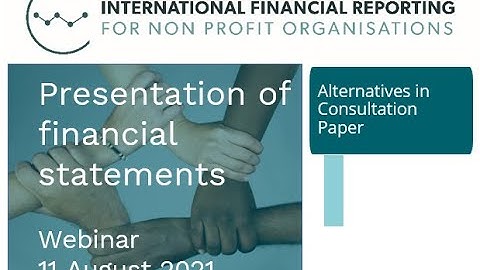 Presentation of financial statements - Alternatives in Consultation Paper- EN/FR sub-titles