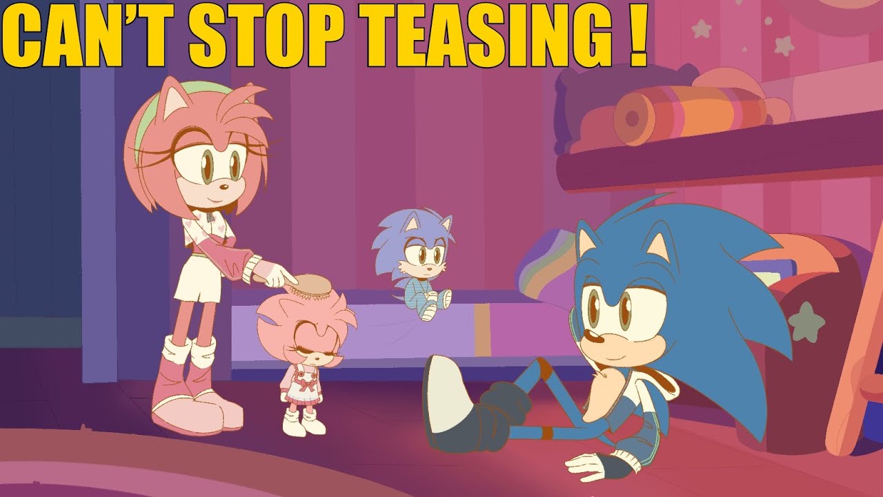 Sonic Can’t Stop Teasing His Family! 🥹🩷