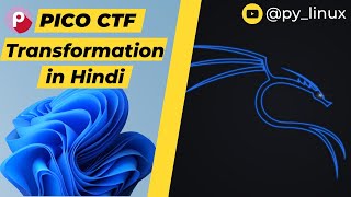 PicoCTF Transformation Solution | pylinux