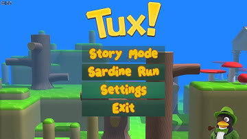 (TUX!) tux is a penguin character and official brand character of the Linux kernel {LINUX}