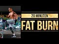 20 Minuten Training für daheim | Fat Burn Workout | Home Workout zum Mitmachen | Bodyweight