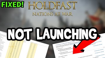 How to Fix Holdfast not Launching (100%Fix)