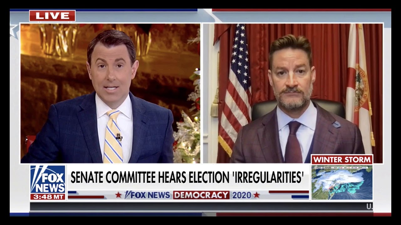 Steube Joins Fox & Friends First to Discuss Election Irregularities, Florida Reopening