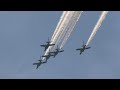【4K】ブルーインパルスが仙台開催の東北六魂祭で仙台上空を展示飛行した