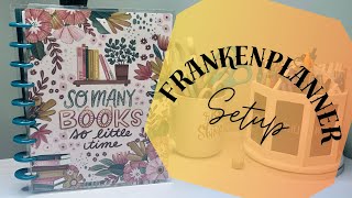 Setup my planner with me | Frankenplanner Planner setup 