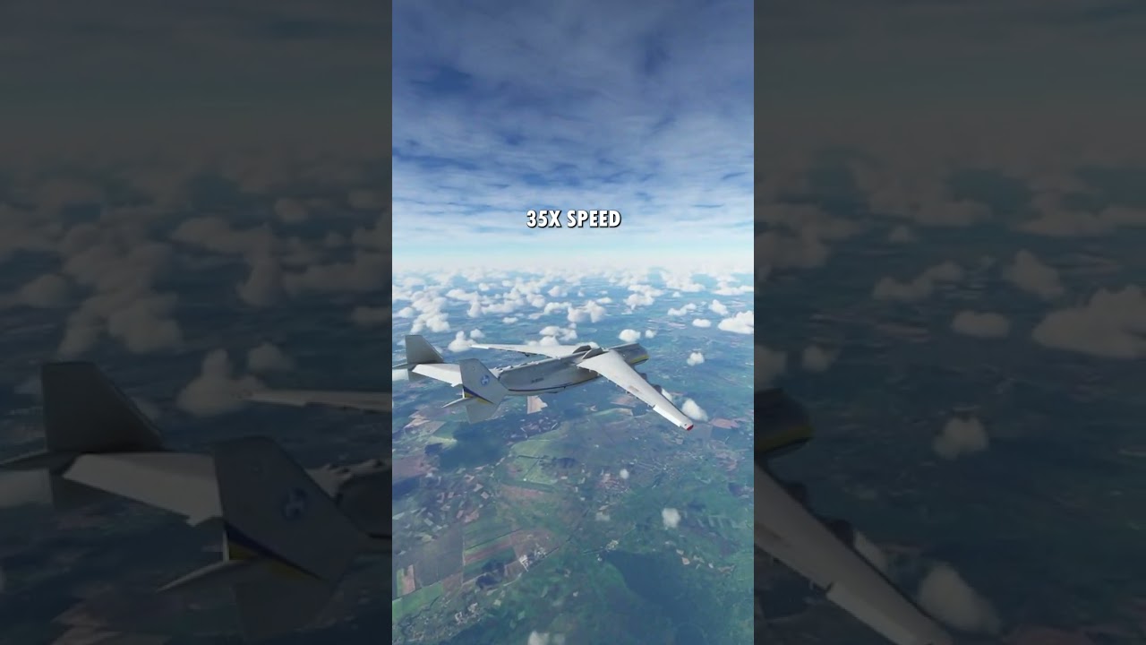 Как далеко может планировать Ан-225 БЕЗ двигателей?