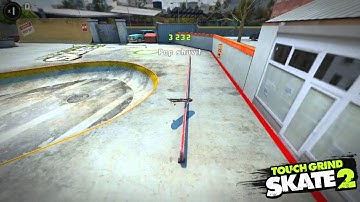 Touch Grind Skate 2 Awesome tricks #1