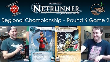 Netrunner - Leela vs. NEH - Atlanta Regional Championship, June 4th 2016 - Round 4 Game 2