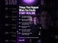 Things That Happen When You Finally Start Healing