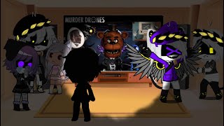 Murder Drones React To Murder Drones Ytp Part 2